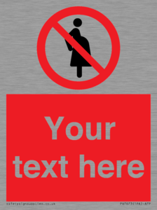 Custom prohibition not for pregnant women